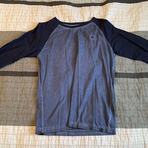 Blue Hurley Long Sleeve Shirt